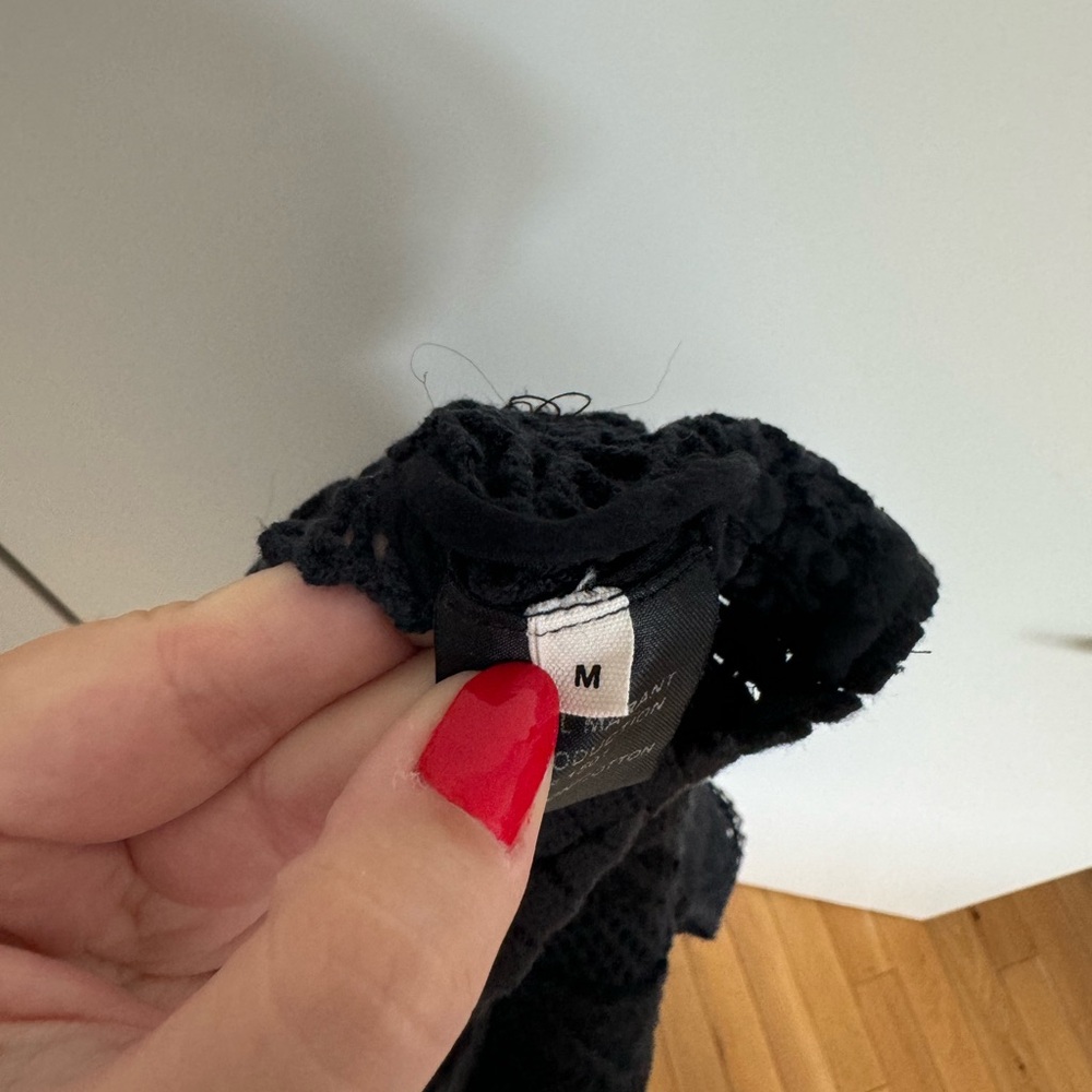 Isabelle Marant Etoile Cotton Mesh Tunic Sz M - image 3